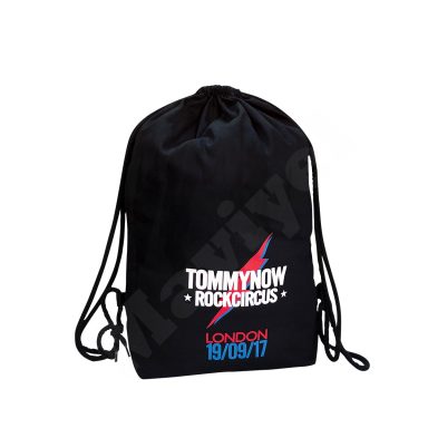 ECO FRIENDLY BLACK COTTON DRAWSTRING BACKPACK – TOMMY