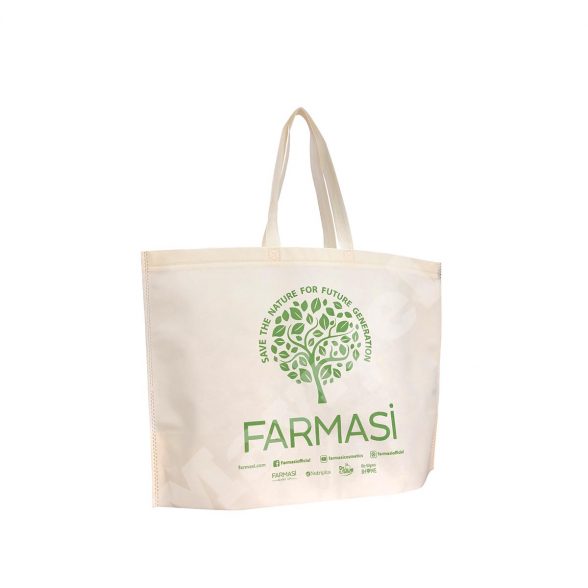 HEAT SEALED BOTTOM GUSSETED NON WOVEN BAG – FARMASI